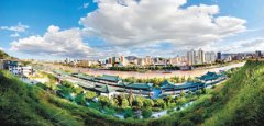 金城呈现“兰州蓝”山清水秀 景色宜人-荣尚热能